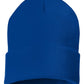 Sportsman SP12 Solid 12" Cuffed Beanie SKU#SP12B