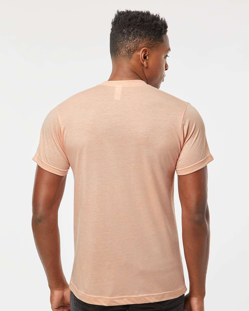 Tultex - Poly-Rich T-Shirt - 241 Heather Peach SKU#TTPR24120659