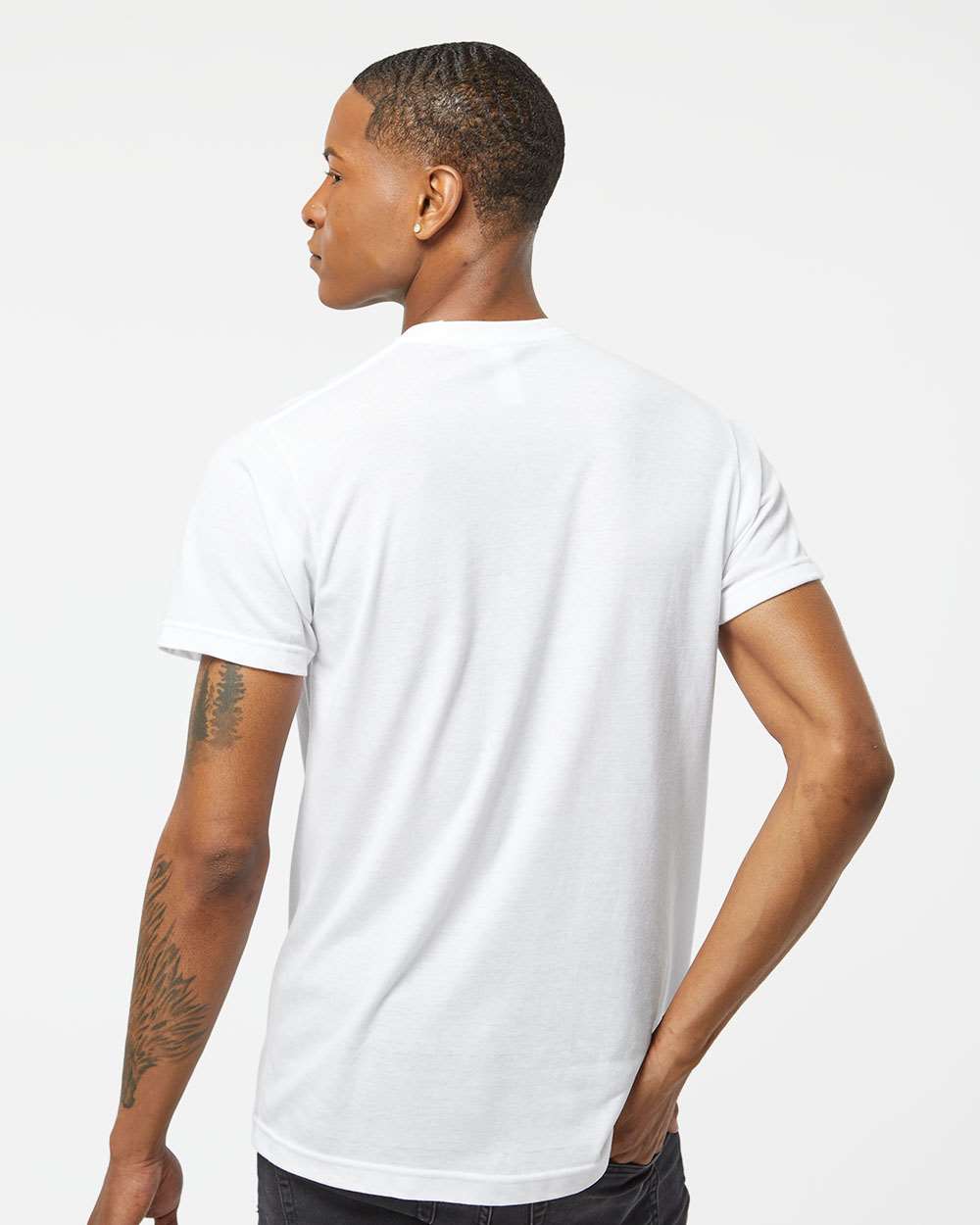 Tultex - Poly-Rich T-Shirt - 241 White SKU#TPR24120659