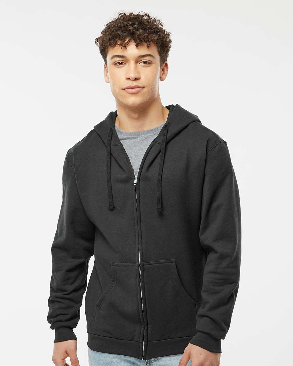 Tultex - Unisex Full-Zip Hooded Sweatshirt - 331 SKU#TUFZHS33110359