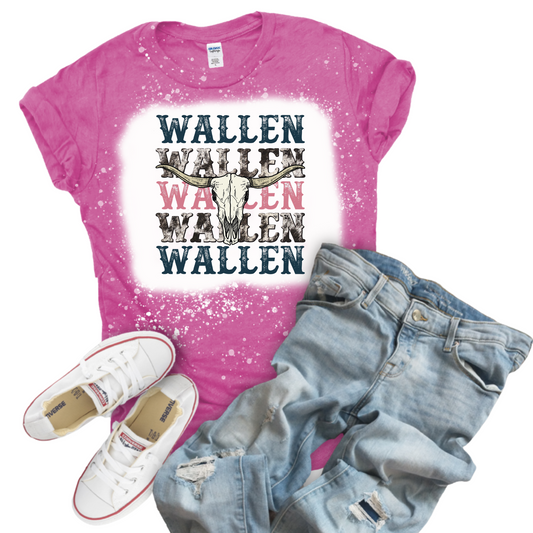 Women's Gildan Heather Heliconia WALLEN WALLEN WALLEN Shirt SKU#GHH64000S41
