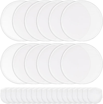 White Foldable Flying Disc Fans SKU#WFFAN