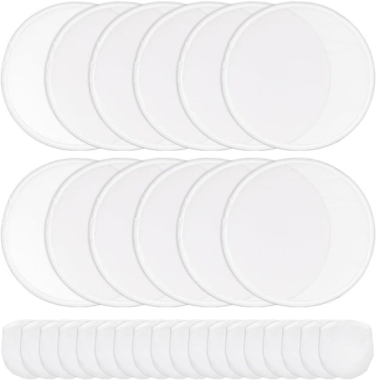 White Foldable Flying Disc Fans SKU#WFFAN