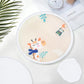 White Foldable Flying Disc Fans SKU#WFFAN